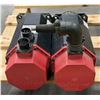 Image 5 : (2) GE Fanuc #A06B-0128-B575#7008 AC Servo Motors