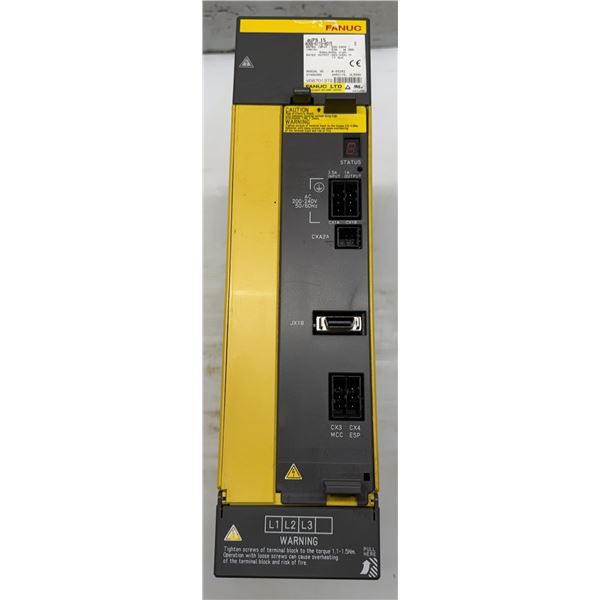 Fanuc #A06B-6110-H015 aiSP 15 Servo Amplifier