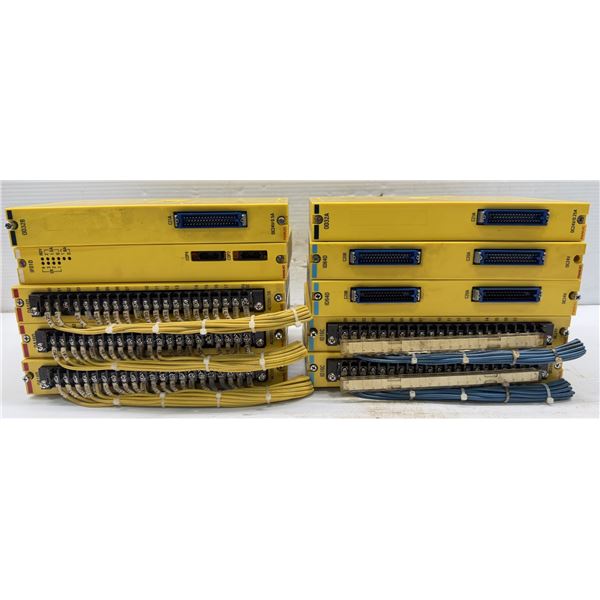 Lot of (10) Misc. Fanuc Input/Output Modules