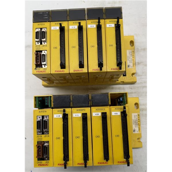(2) Fanuc #A03B-0819-C002 Base Units w/Modules