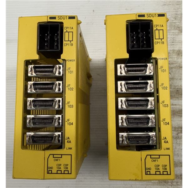 (2) Fanuc #A02B-0323-C205 SDU1 Modules