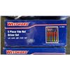 Image 2 : (3) *NEW* WESTWARD 5 PIECE VDE NUT DRIVER SETS: 1/4" , 5/16", 3/8", 7/16", 1/2"