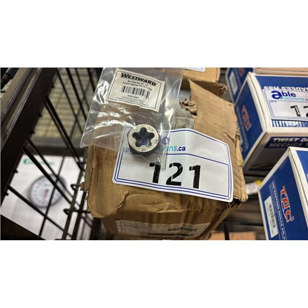 BOX OF 125 *NEW* WESTWARD 1/2" NC HEX NUT RETHREADING DIES