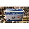 Image 1 : CASE OF 10 SETS OF 12 *NEW* TDC #9 WIRE GAUGE JOBBER DRILL BITS: 118-DEGREE POINT