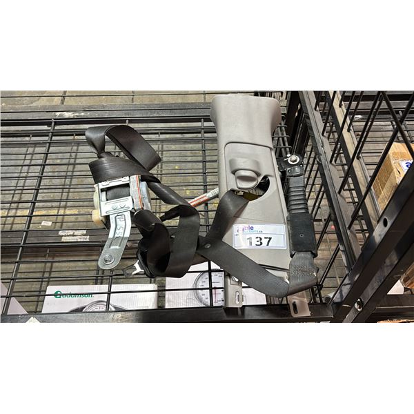 VEHICLE SEAT BELT ASSEMBLY