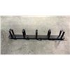 Image 2 : (6) ELECTRON METAL HCMRET-190103-BK HORIZONTAL CABLE RETAINERS