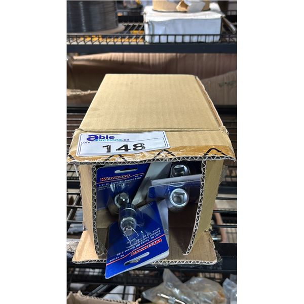 BOX OF *NEW* WESTWARD 1/2" DR. TORKS BIT SOCKETS T-60