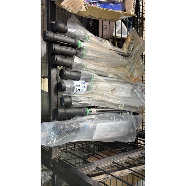 (9) *NEW* WESTWARD PRESET ANGLE/TORQUE WRENCHES: (1) 120FT/LB & (8) 60FT/LB