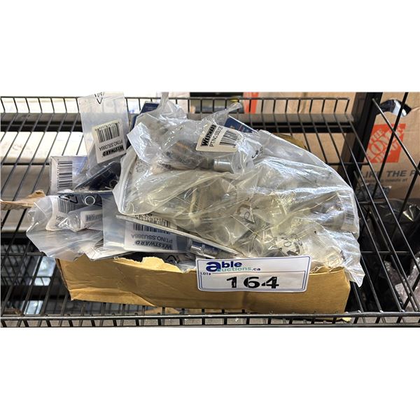 BOX OF *NEW* WESTWARD U JOINT SOCKETS & WESTWARD 1/4" DR. INVERTED TORXS SOCKETS E8