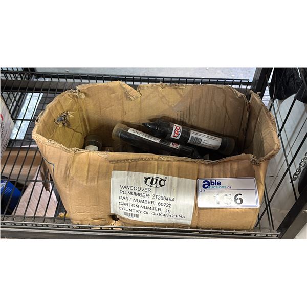 BOX OF *NEW* TDC SILVER & DEMING BLACK OXIDE FINISH 1-3/16" 3-FLATS DRILL BITS