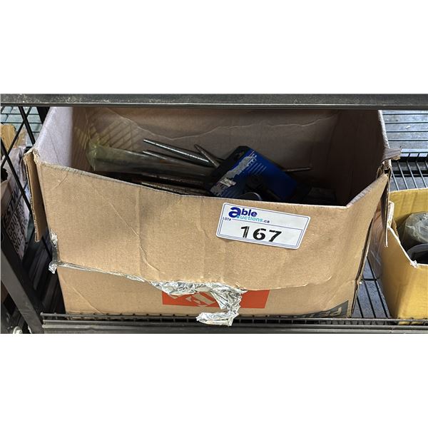 BOX OF *NEW* WESTWARD 8" INDEXING PRY BARS