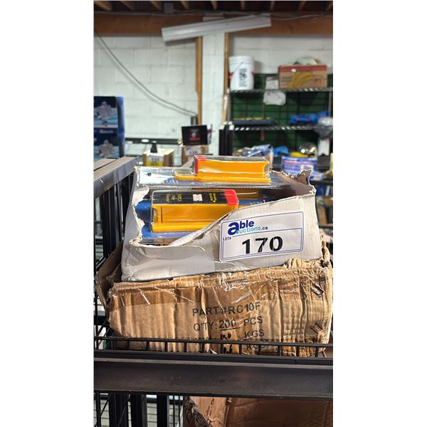 *NEW* BOX OF WESTWARD RAZOR BLADES/W DISPENSERS & WESTWARD 5/16" RACHET WRENCHES