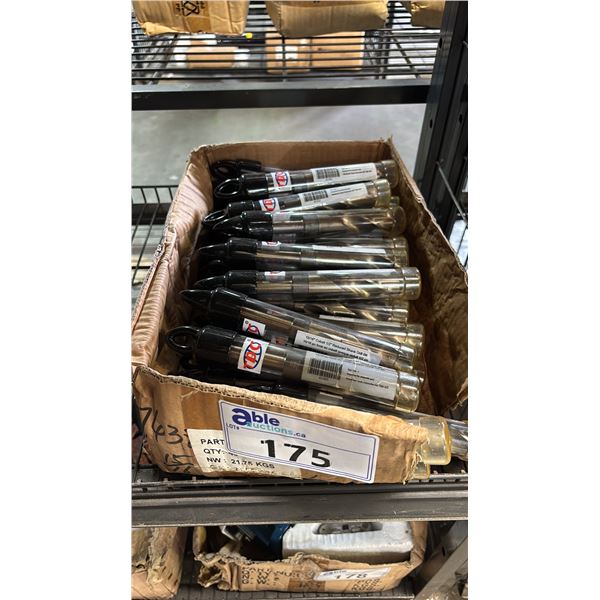 BOX OF *NEW* TDC 15/16" COBALT 1/2" REDUCED SHANK DRILL BITS