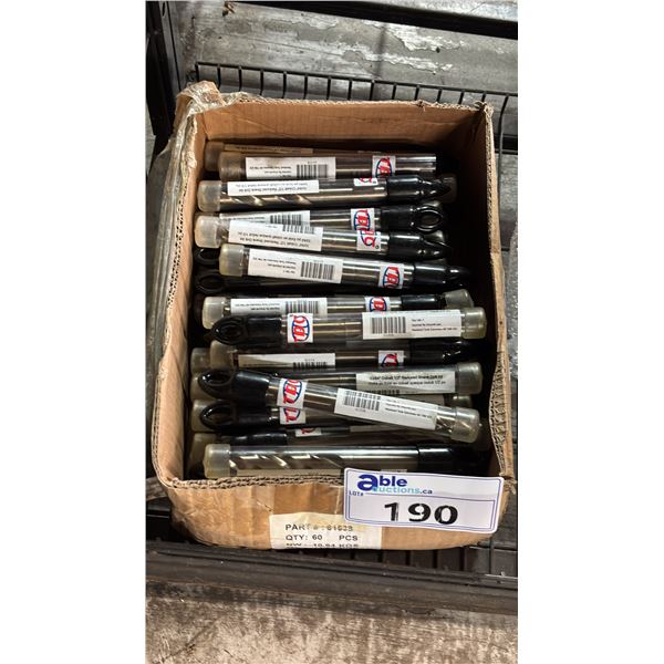 BOX OF *NEW* TDC 33/64" COBALT 1/2" REDUCED SHANK DRILL BITS