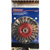 Image 2 : *NEW* WESTWARD 6" KNOTTED WIRE WHEEL BRUSHES & 17 PCS HEX KEY SETS