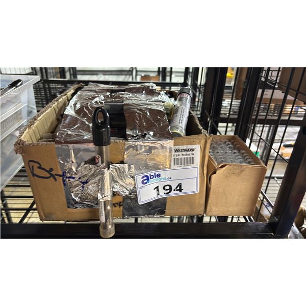 BOX OF *NEW* TDC DRILL BITS & BOX OF *NEW* TDC HSS STRAIGHT FLUTE TAPS