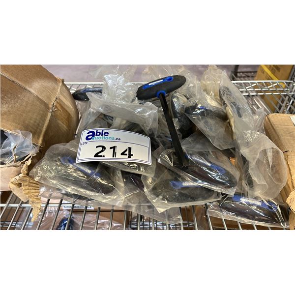 ASSORTED *NEW* WESTWARD T-HANDLE HEX KEYS
