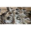 Image 2 : SHELF OF *NEW* GALVANIZED MALLEABLE IRON PIPE COUPLINGS, STANLEY POWER WINDER, 3/8" TEE FITTINGS &
