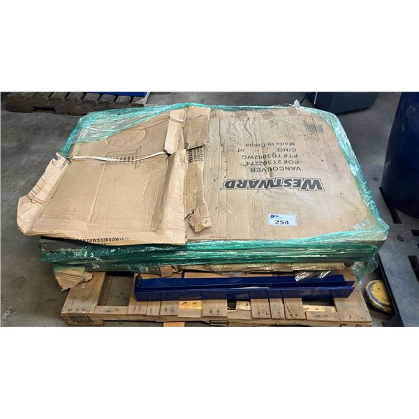 PALLET OF *NEW* READY-TO-ASSEMBLE TOOL STORAGE *MUST TAKE ALL*