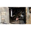 Image 2 : HEAVY DUTY BLACK METAL STORAGE CONTAINER OF ASSORTED WELDING ACCESSORIES