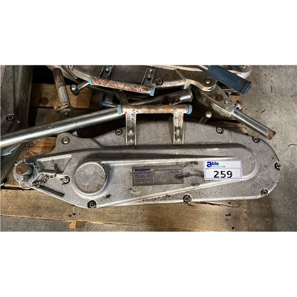 WESTWARD S35B 5 TON CAPACITY WIRE ROPE WINCH & PULLER
