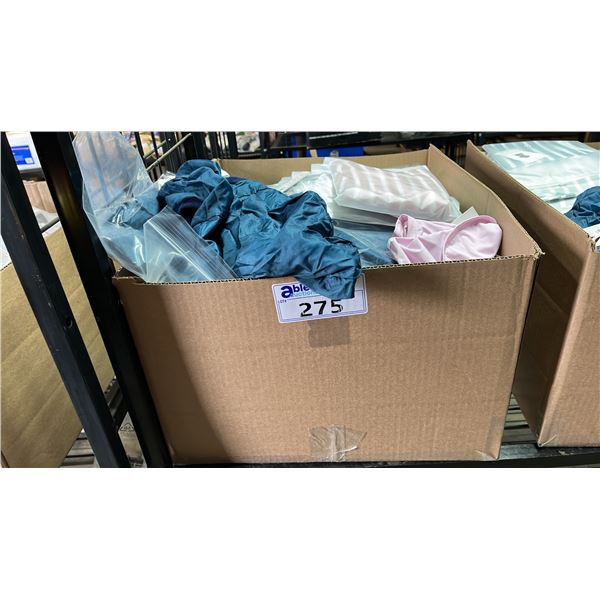 BOX OF ASSTD. *NEW* THE SHARPER BARKER DOG HOODIES, UV SUN PROTECTION SHIRTS & COATS
