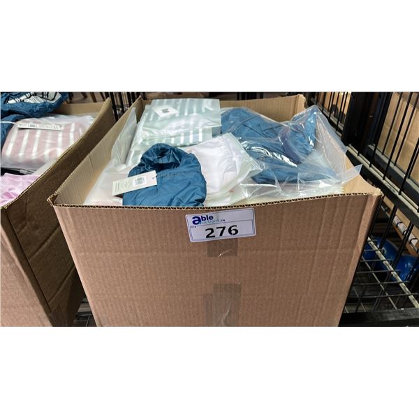 BOX OF ASSTD. *NEW* THE SHARPER BARKER DOG HOODIES, UV SUN PROTECTION SHIRTS & COATS