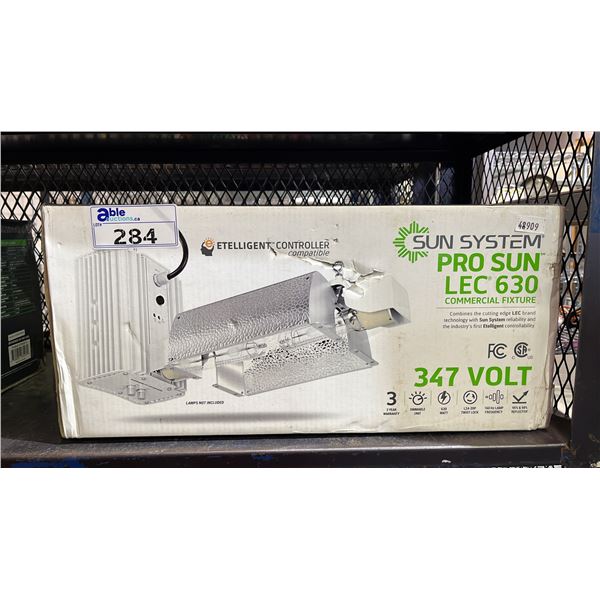 SUN SYSTEM PRO SUN LEC 630 COMMERCIAL FIXTURE: ETELLIGENT CONTROLLER COMPATIBLE