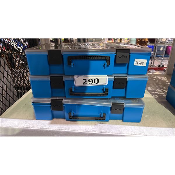VEX IQ STEM LEARNING ROBOT KIT *NO REMOTE/NO BATTERY* (3) CASES