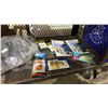 Image 4 : SHELF OF ASSTD. SANDPAPER, CABLE CLAMPS, TWO-WAY RADIOS, NIGHT LIGHTS & MORE