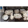 Image 2 : SHELF OF VINTAGE ROYAL ALBERT PETIT POINT CHINA