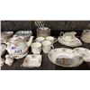 Image 3 : SHELF OF VINTAGE ROYAL ALBERT PETIT POINT CHINA
