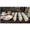 Image 4 : SHELF OF VINTAGE ROYAL ALBERT PETIT POINT CHINA