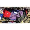 Image 3 : SHELF OF ASSORTED REUSABLE BAGS, BACKPACK & PURSE