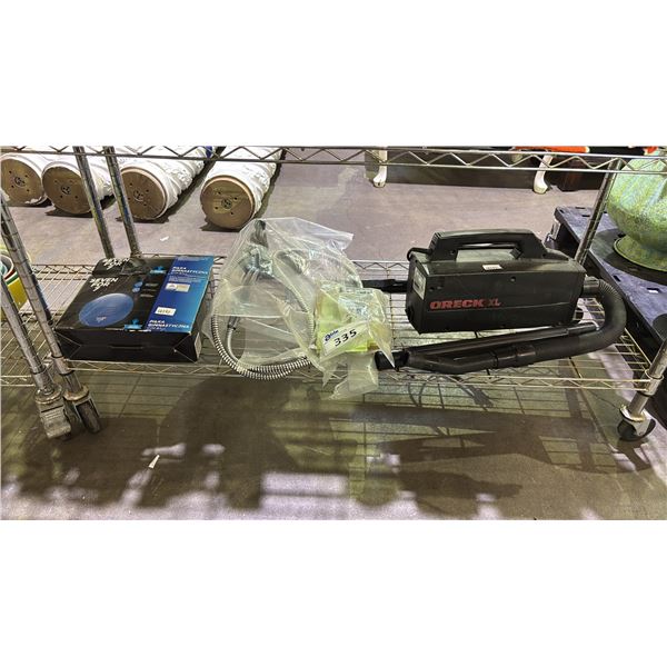 SEVEN FOR 7 GYM BALL, ORECK HYPOALLERGENIC FILTER SYSTEM BAG, ORECK XL HANDHELD VACUUM & MORE