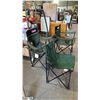 Image 3 : (3) FOLDING CAMP CHAIRS: 2 ARE COLEMAN