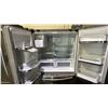 Image 2 : SAMSUNG 36"W STAINLESS STEEL FRENCH DOOR FRIDGE WITH WATER & ICE DISPENSER & BOTTOM FREEZER DRAWER