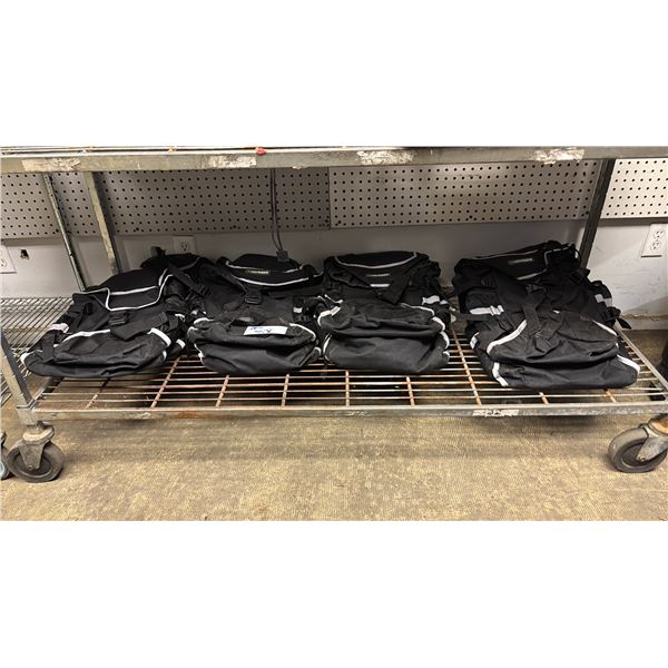 SHELF OF VOYAGER BACKPACKS
