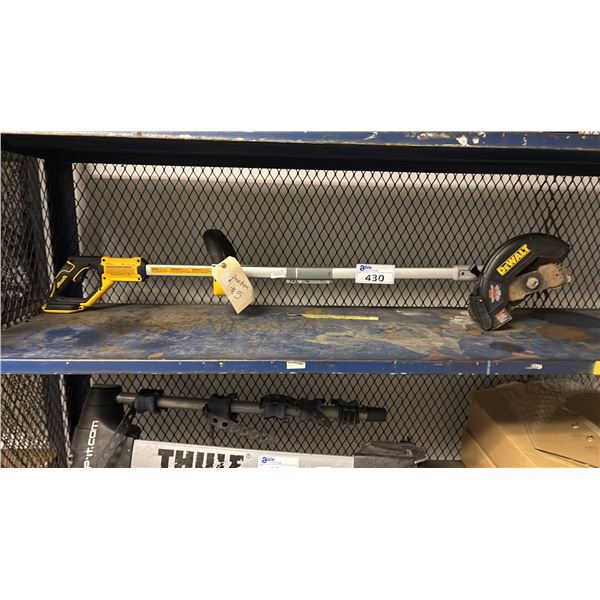 DEWALT 20V MAX BRUSHLESS CORDLESS EDGER: *NO BATTERY/NO CHARGER*