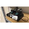 Image 2 : MAKITA DC18RD BATTERY CHARGER WITH 2 BATTERIES