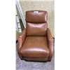 Image 2 : BROWN LEATHER CHAIR