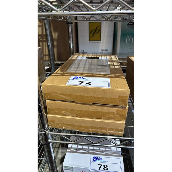 (3) *NEW* AMAZON BASICS 12-OUTLET SURGE  PROTECTORS - 8 FOOT CORD