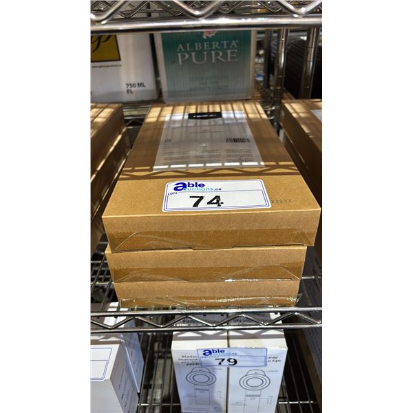 (3) *NEW* AMAZON BASICS 12-OUTLET SURGE  PROTECTORS - 8 FOOT CORD