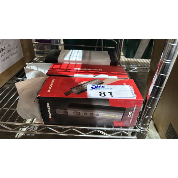 (3) *NEW* MONSTER PORTABLE BLUETOOTH SPEAKERS