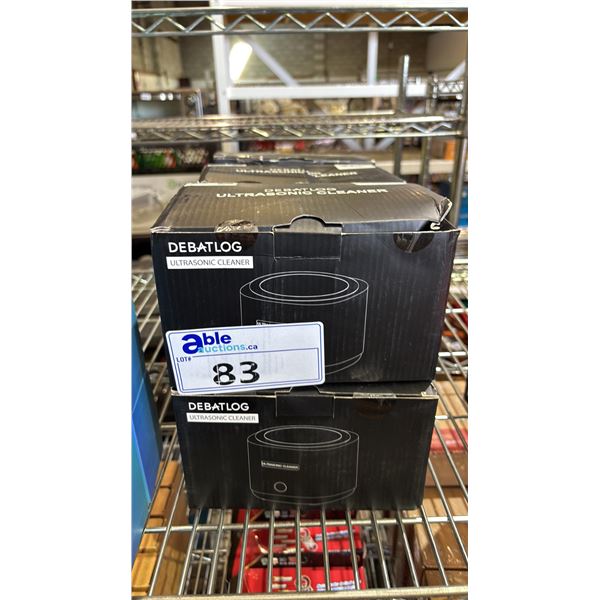 (6) *NEW* DEBATLOG ULTRASONIC CLEANERS