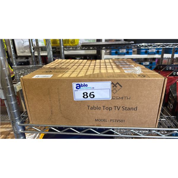 (7) *NEW* PERLESMITH PSTVS01 TABLE TOP TV STANDS