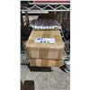 Image 1 : (2) *NEW* MYGIFT WALL MOUNTED METAL RACKS WITH WOOD TRAYS *READY TO ASSEMBLE*