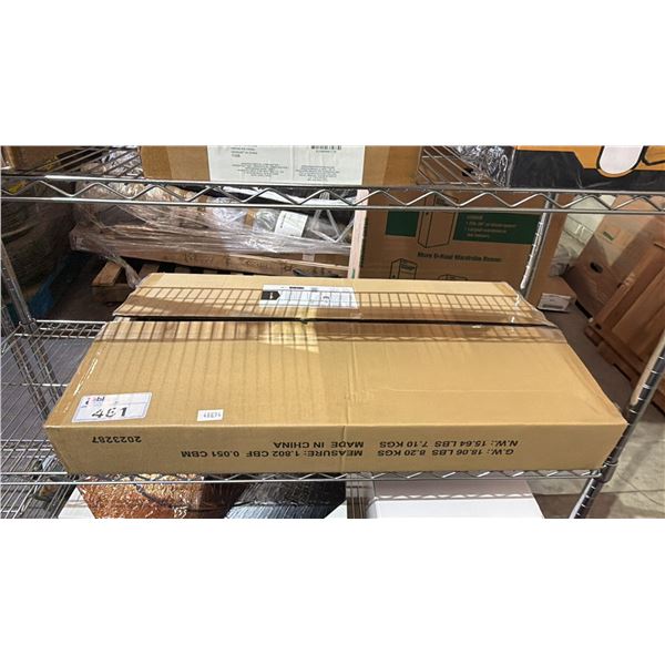 *NEW READY TO ASSEMBLE* AMAZON BASICS DOUBLE ROD FREESTANDING CLOSET