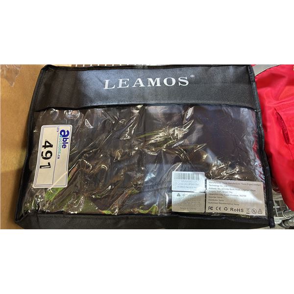 *NEW* LEAMOS XXL HEATED VEST & (3) PACKS OF 2 SHOW & TAIL DOG JACKETS