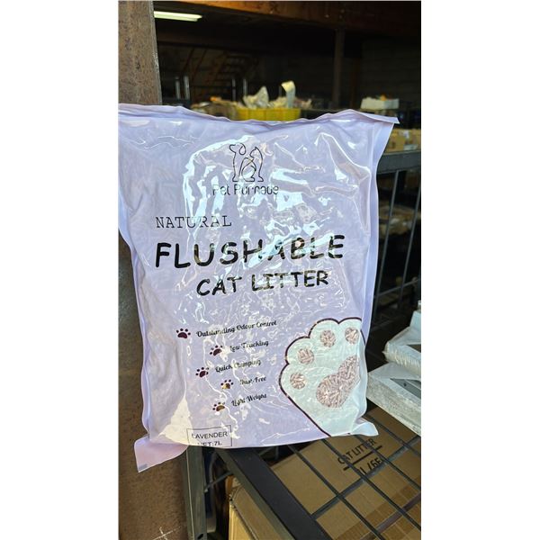 CASE OF PET PURRADE SOYBEAN CURD LAVENDER CAT LITTER
